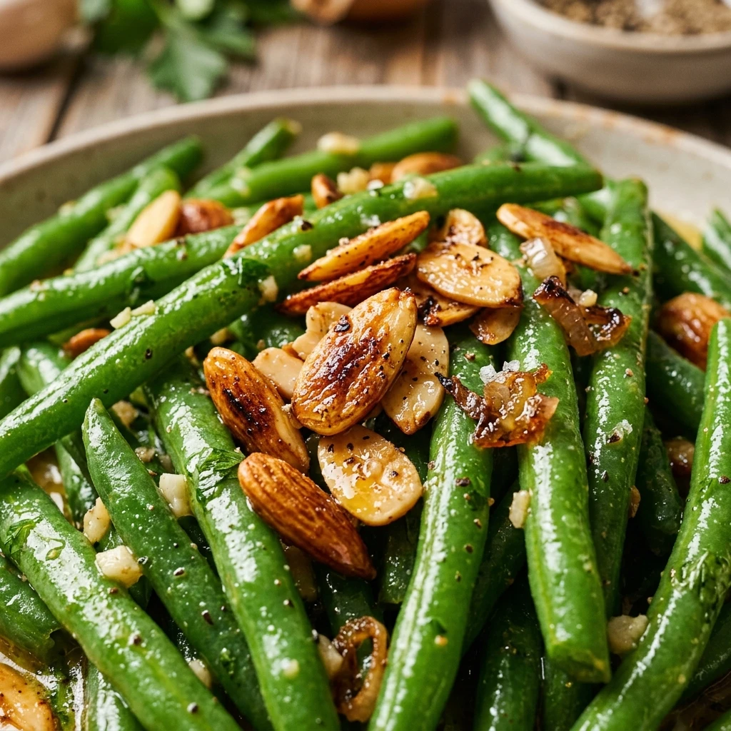 green bean almondine recipe