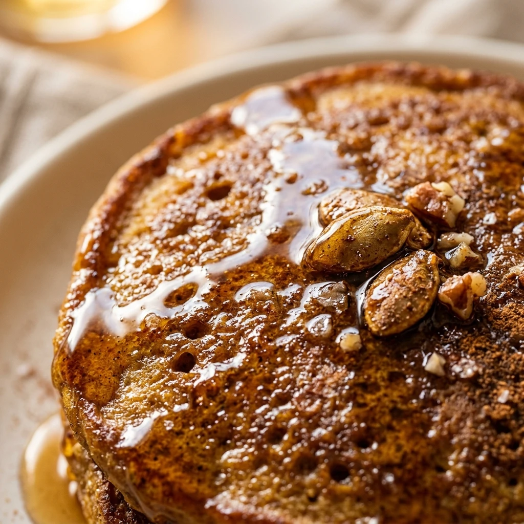 High Protein Pumpkin Pancakes