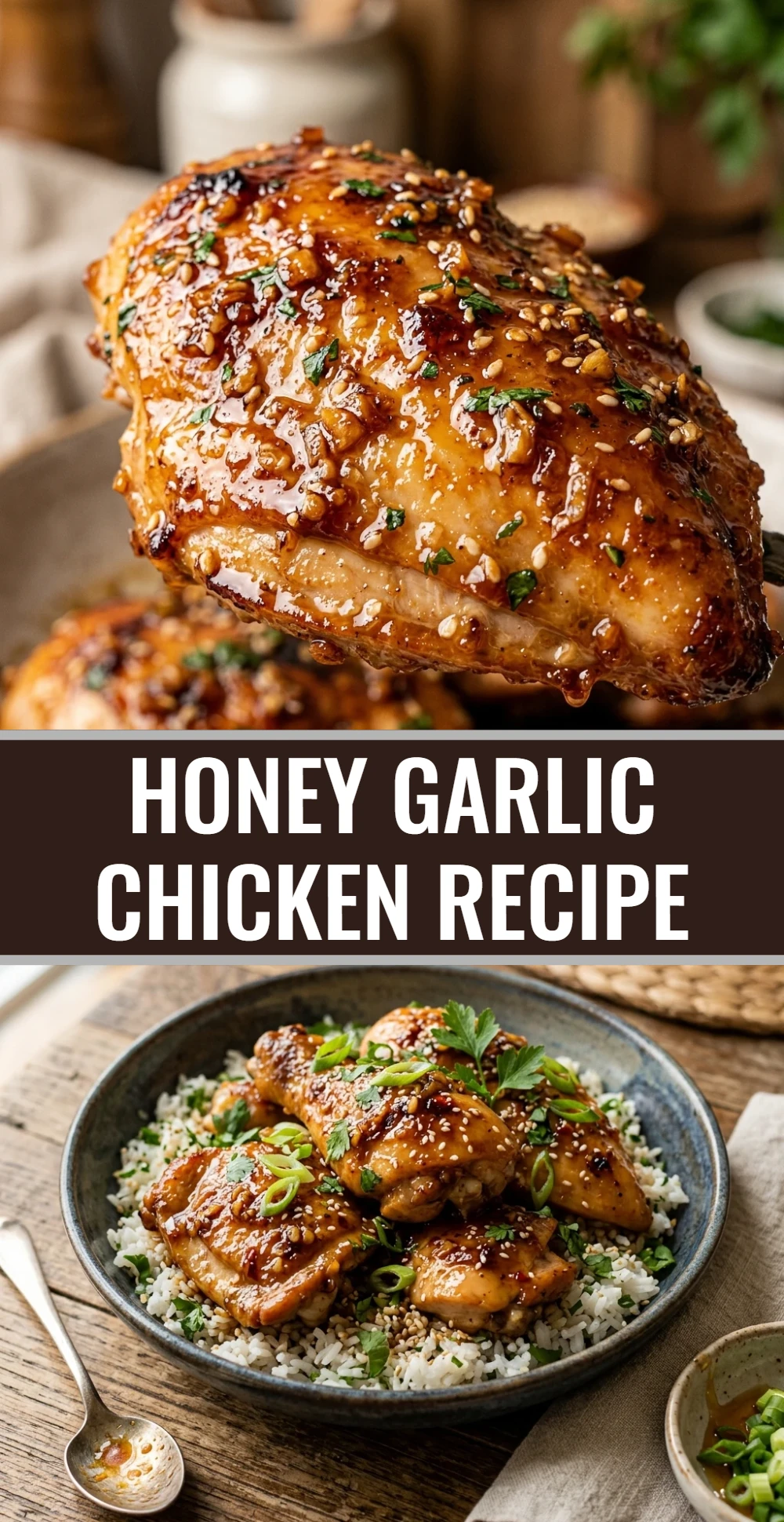 honey garlic chicken recipe
