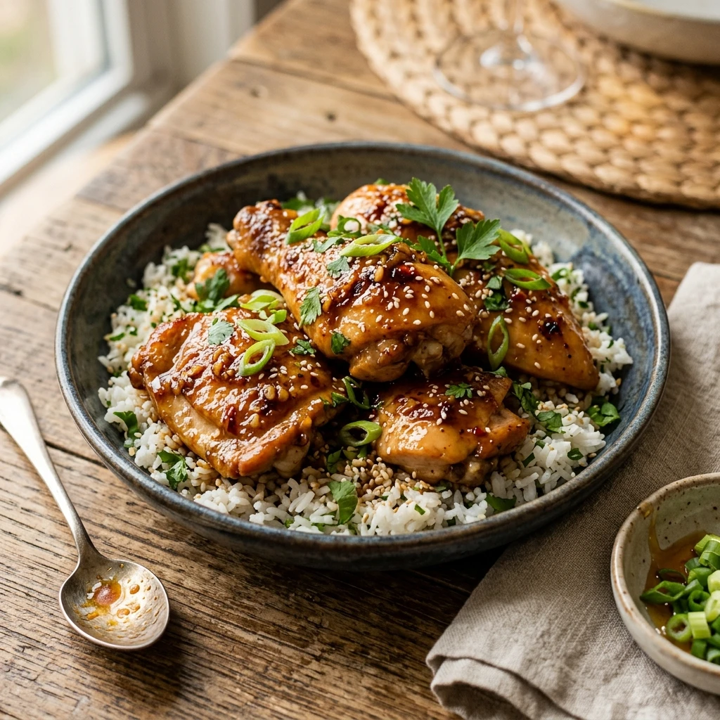 honey garlic chicken recipe