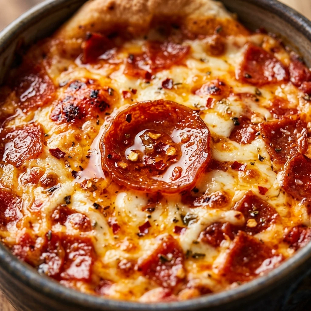 Hot Honey Pepperoni Pizza Dip