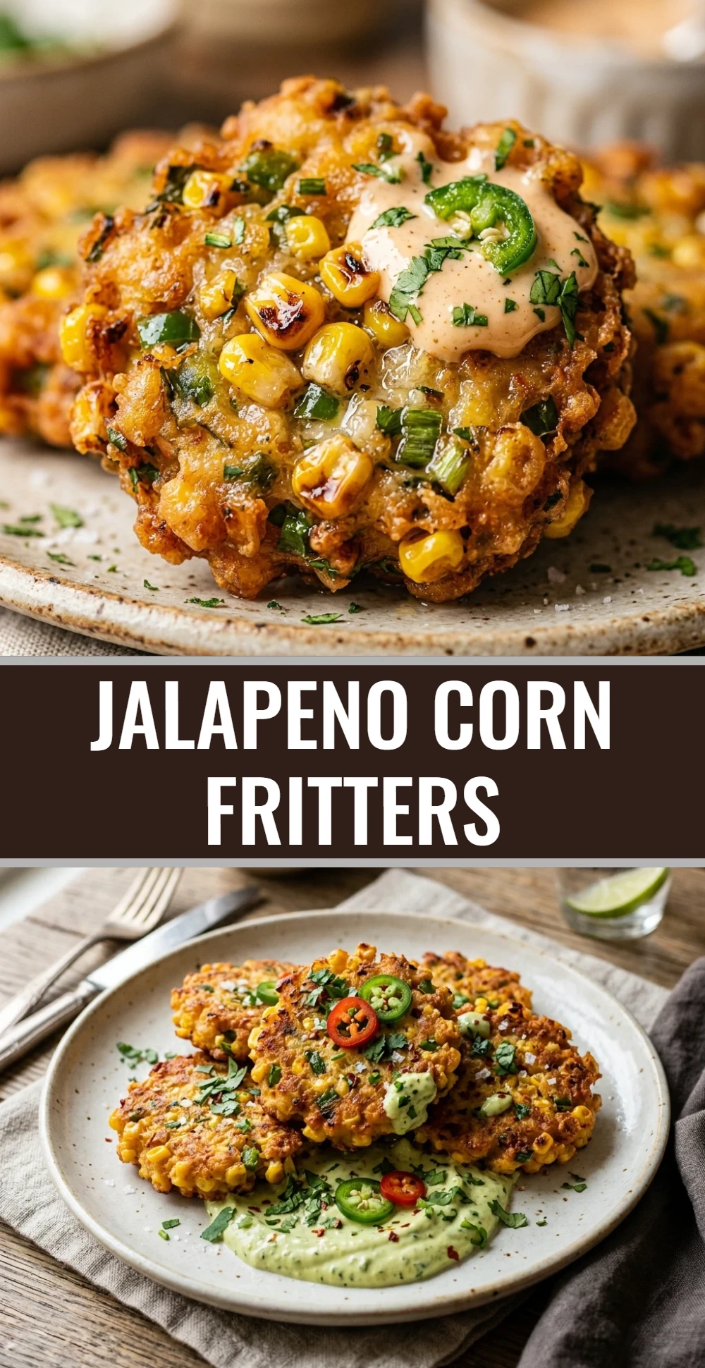 Jalapeno Corn Fritters