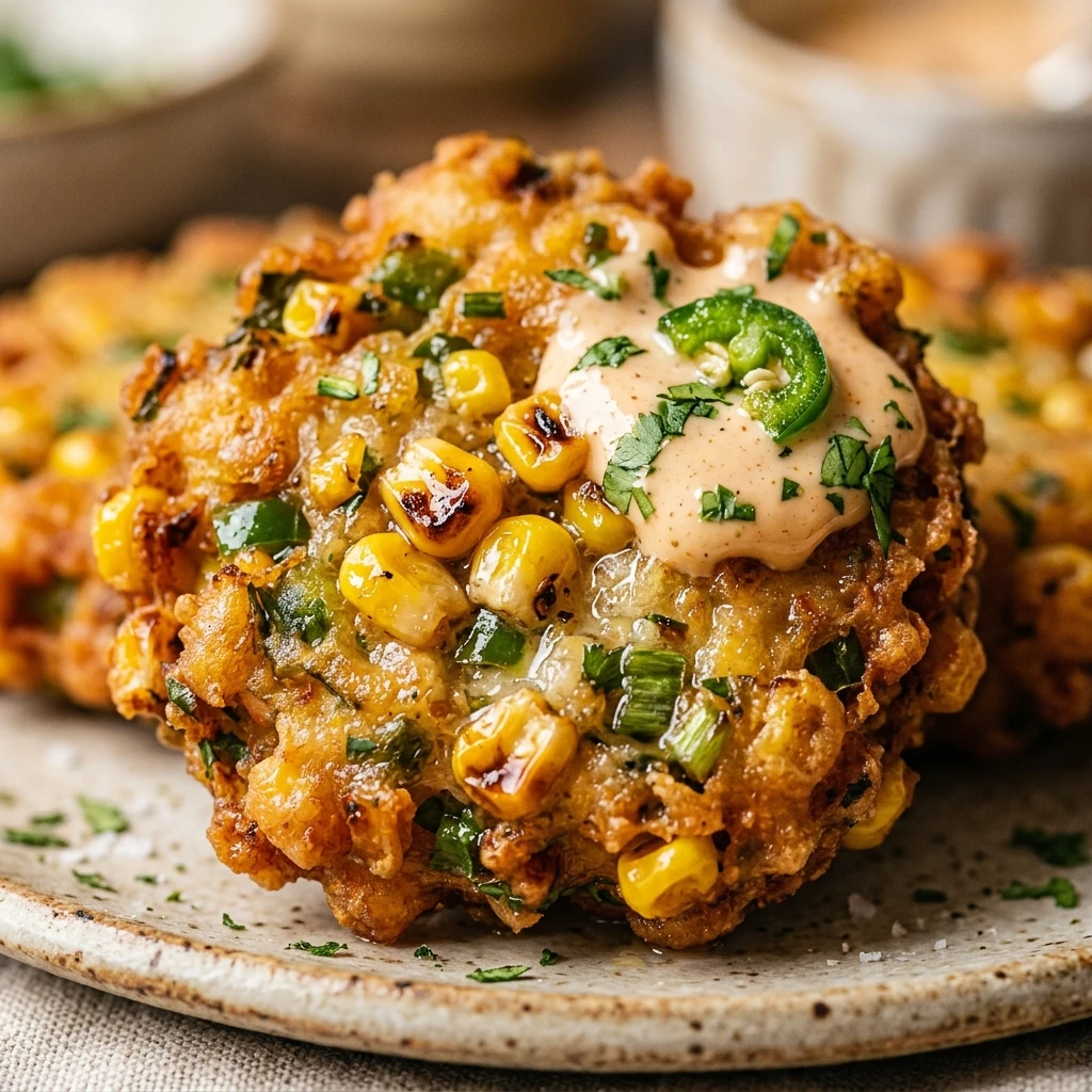 Jalapeno Corn Fritters
