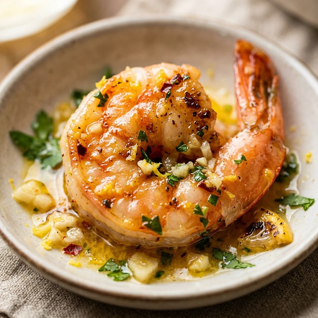 Lemon Garlic Butter Shrimp