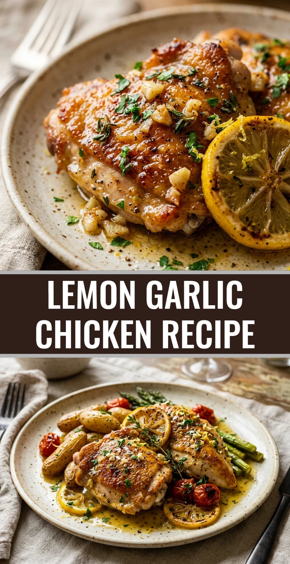 lemon garlic chicken recipe