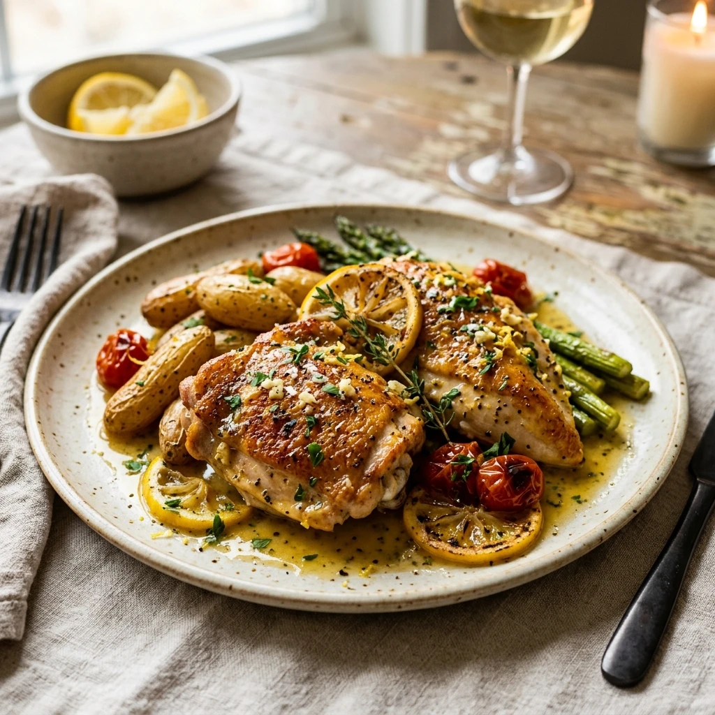 lemon garlic chicken recipe