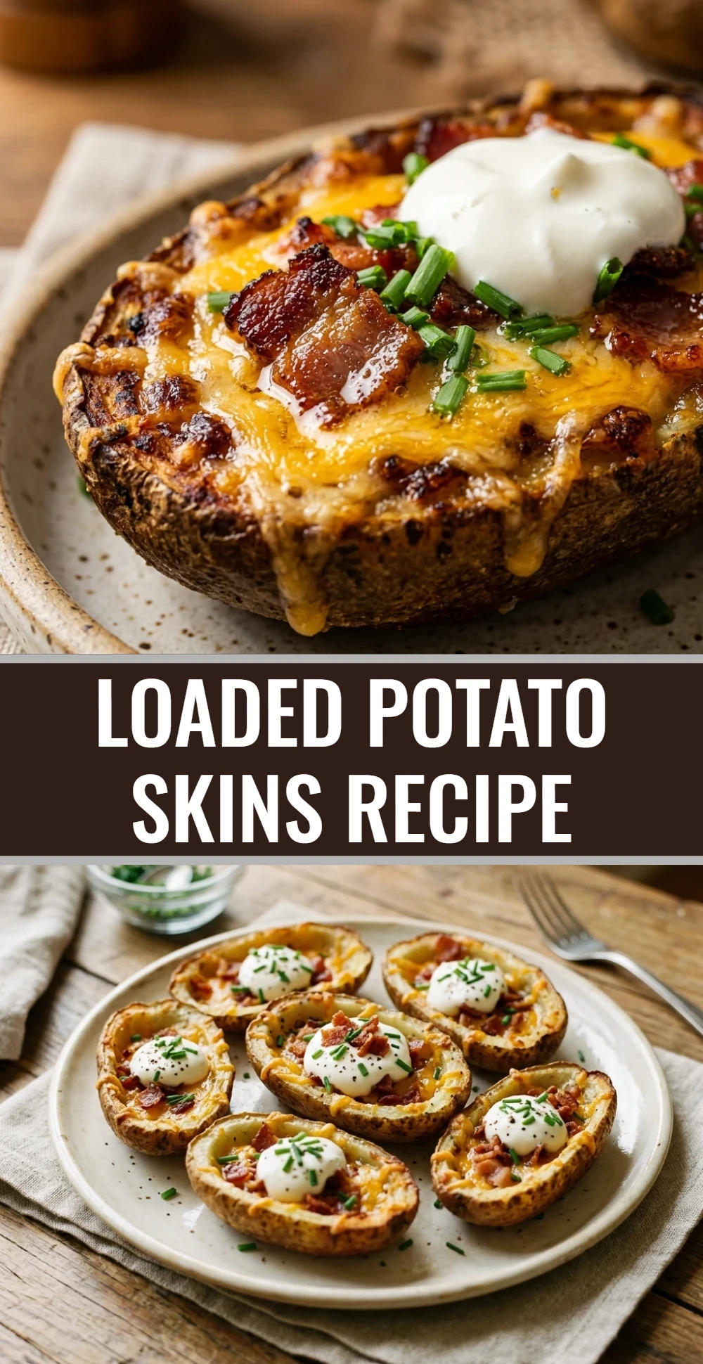loaded potato skins recipe