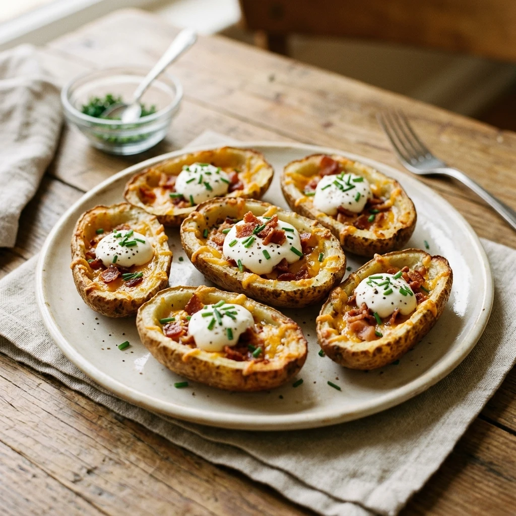 loaded potato skins recipe