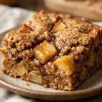 Maple Cinnamon Apple Blondies