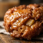 Maple Glazed Apple Fritters