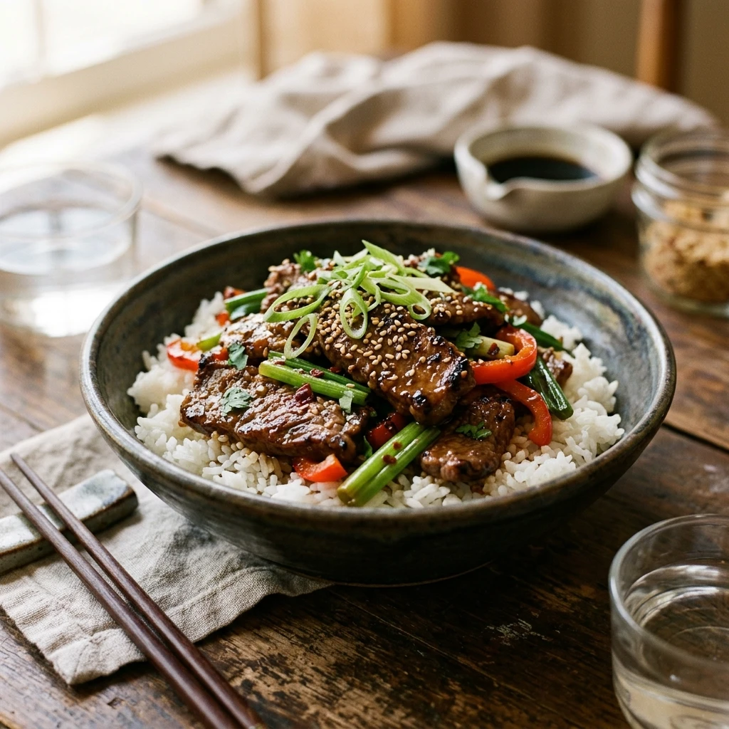 mongolian beef recipe