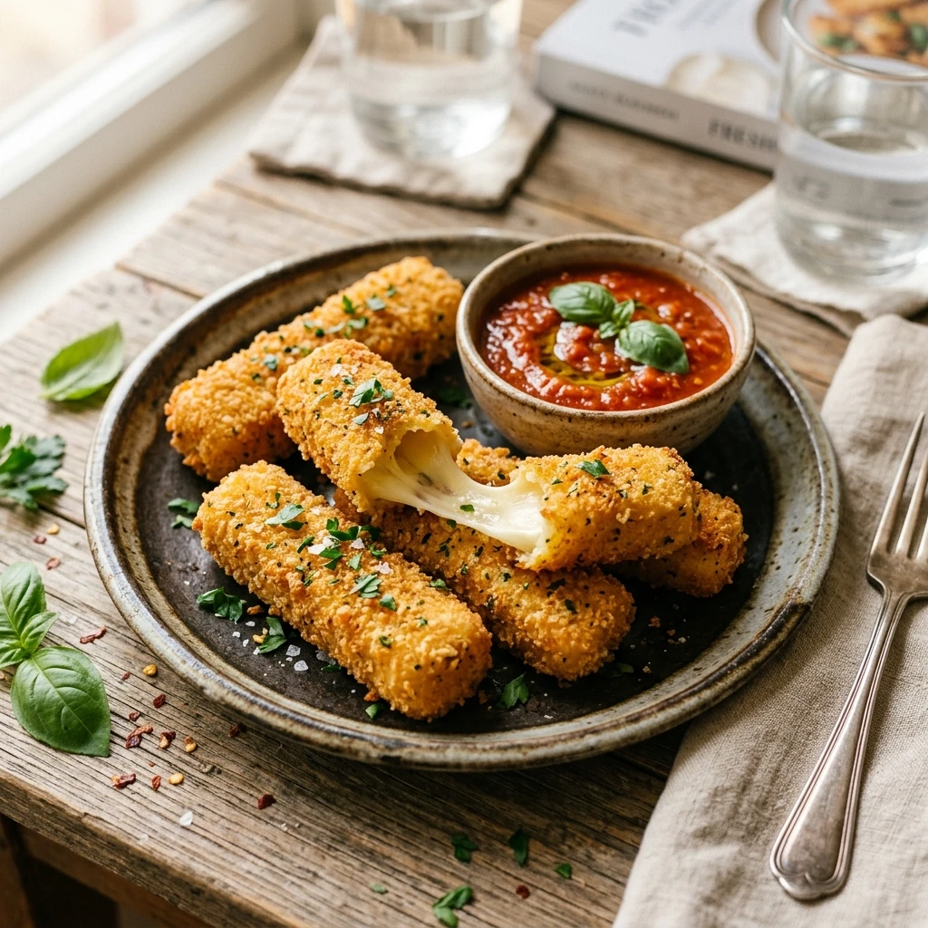 mozzarella sticks recipe