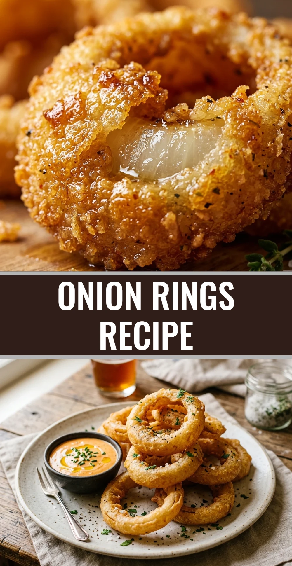 onion rings recipe