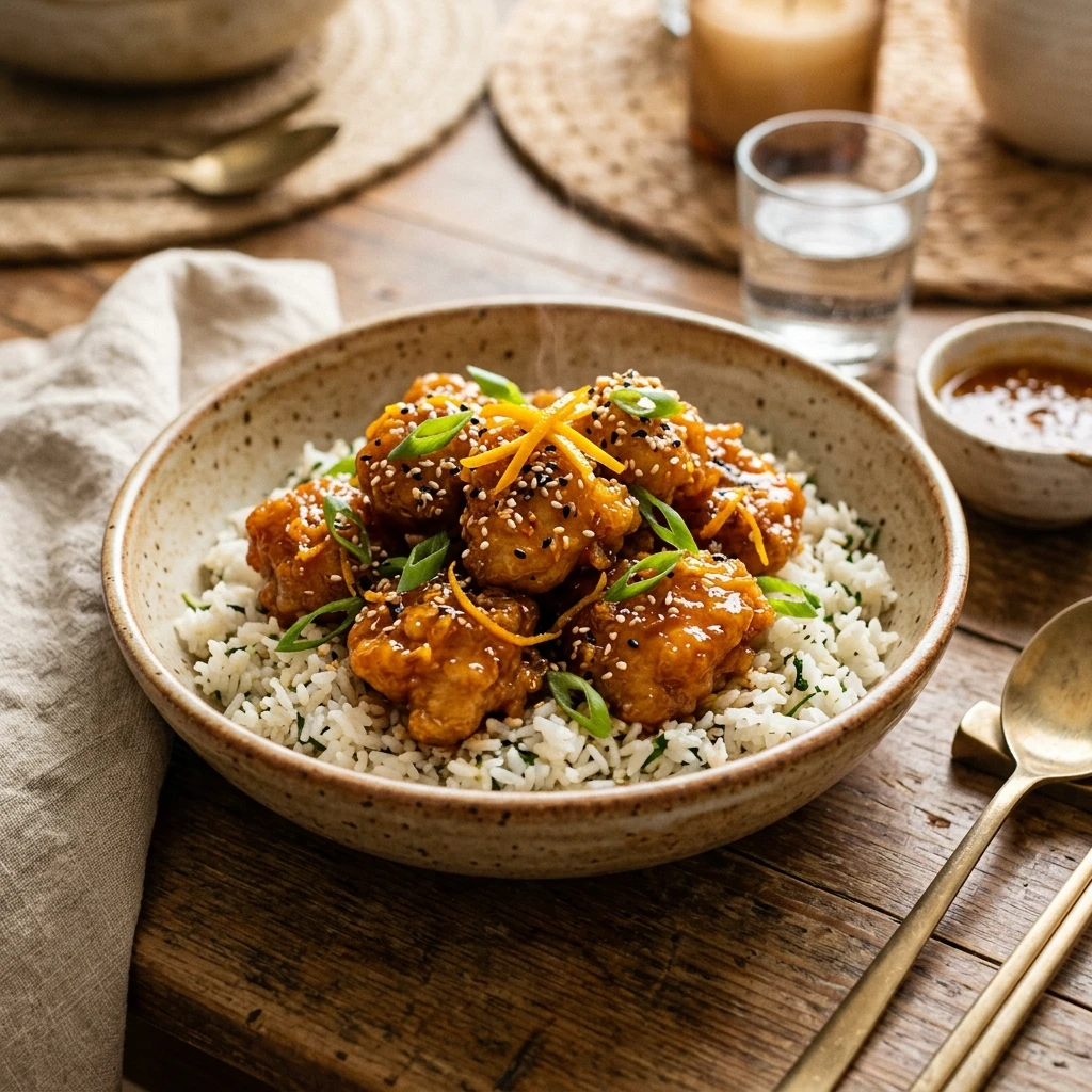 orange chicken recipe