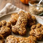 Peanut Butter Pumpkin Dog Treats
