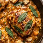 Pumpkin Sage Chicken Skillet