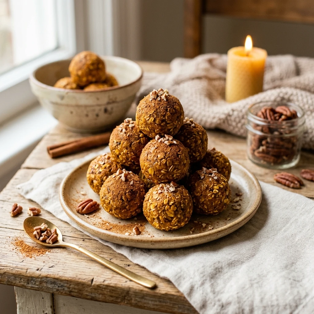 Pumpkin Spice Energy Balls