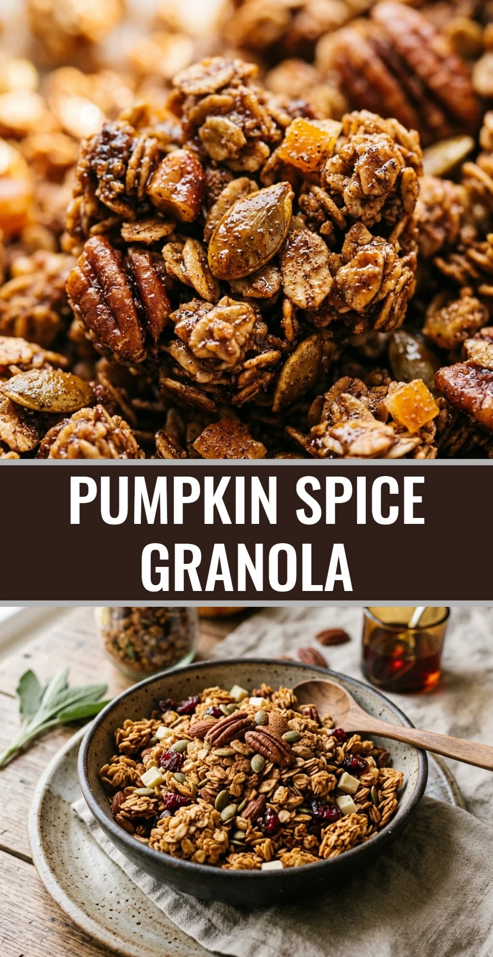 Pumpkin Spice Granola