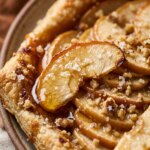Salted Honey Apple Tart