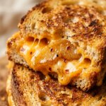 Spicy Apple Cheddar Grilled Cheese