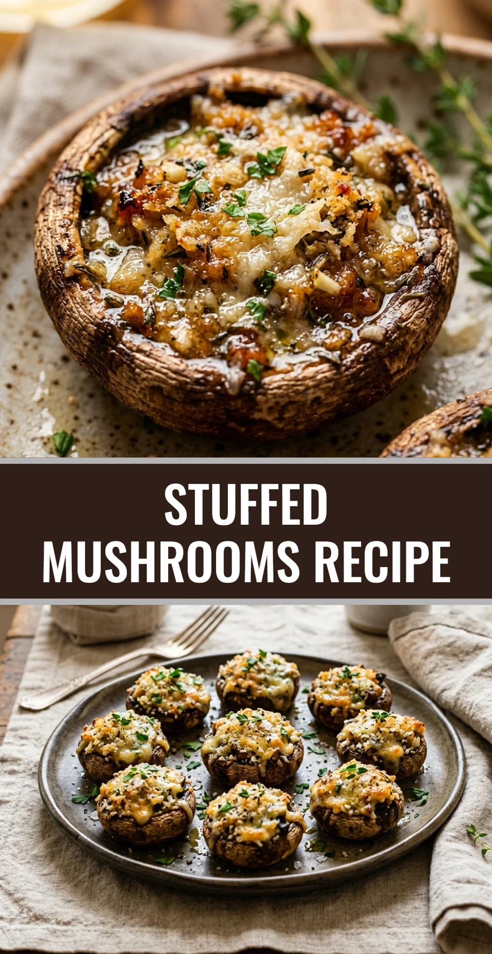 stuffed mushrooms recipe