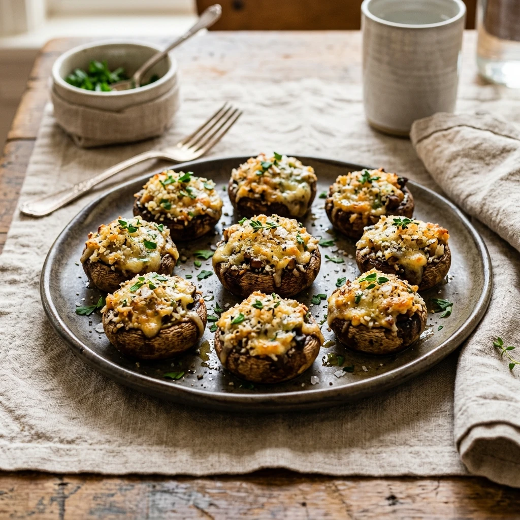 stuffed mushrooms recipe