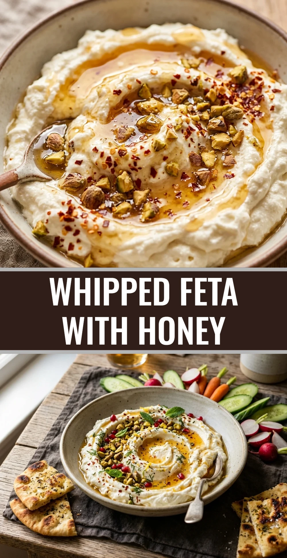 Whipped Feta With Honey