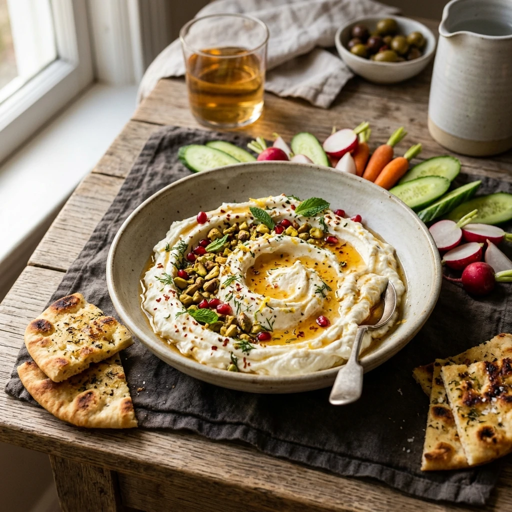 Whipped Feta With Honey